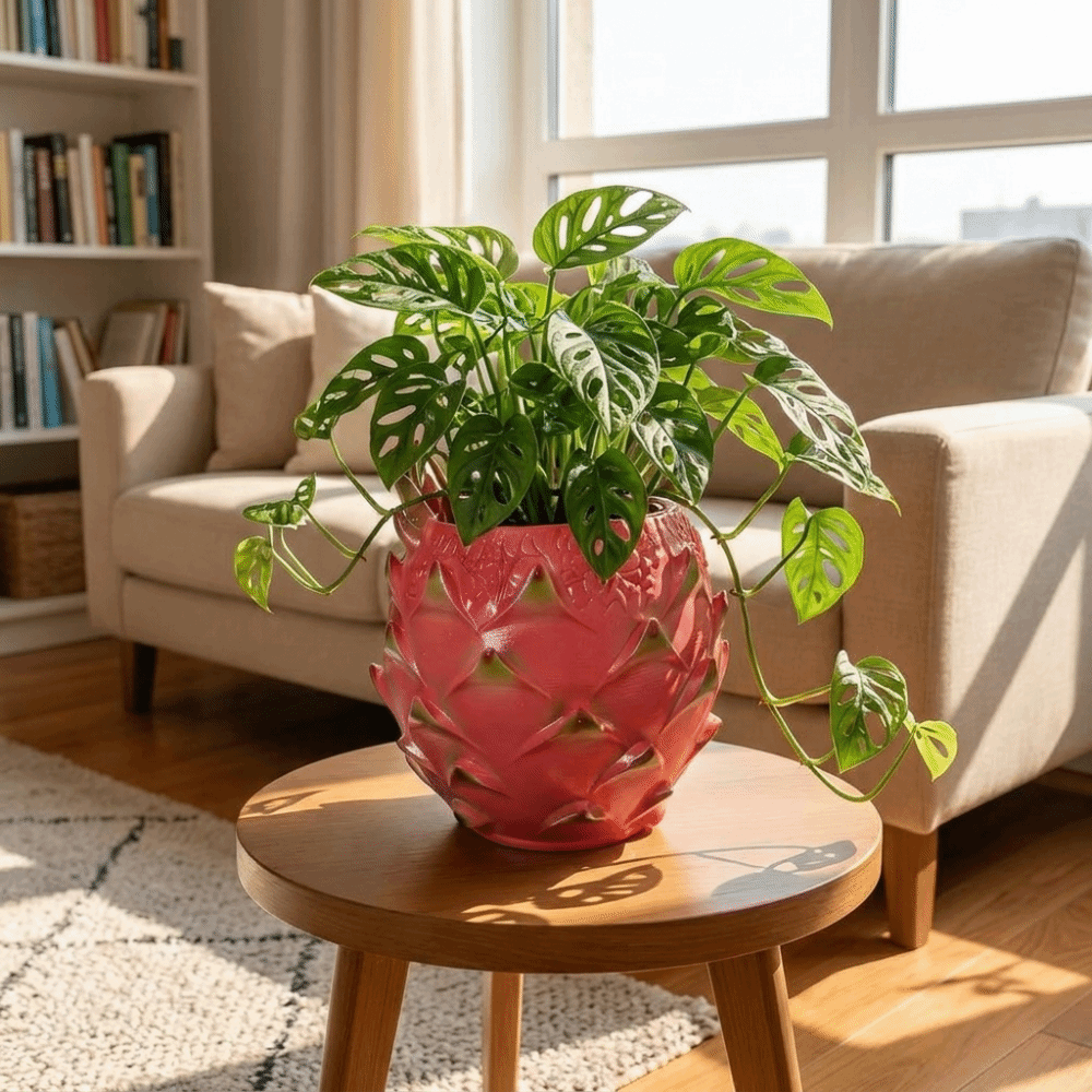 Snake Plant Ceramic - Vaso Criativo de Resina em Formato