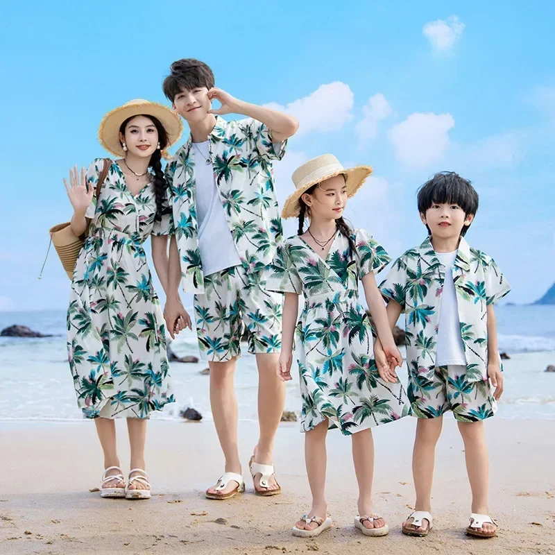 The Plant Parent - Casal de férias olhar pai-filho roupas