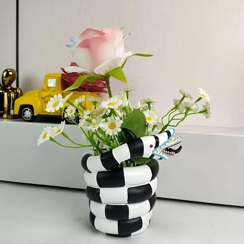Snake Plant Ceramic - Vaso de Resina em Formato de