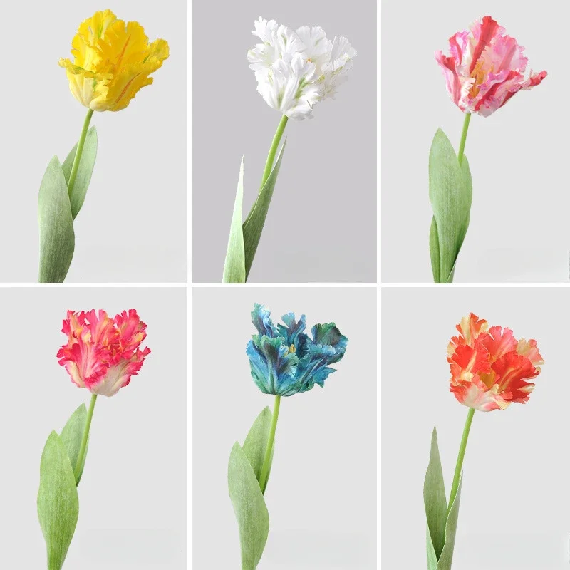 Plant Parenthood - 69cm papagaio tulipa flor artificial impressão