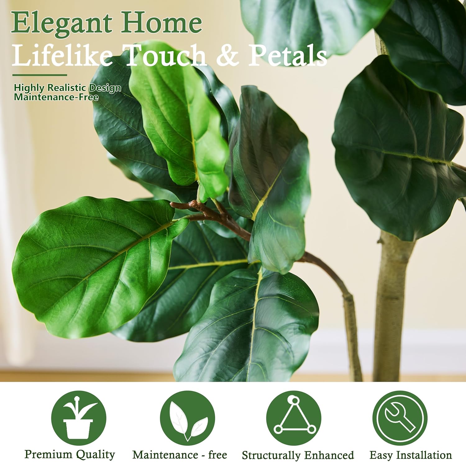 Árvore Artificial Fiddle Leaf  - Fiddle Leaf Fig avaliação e preço
