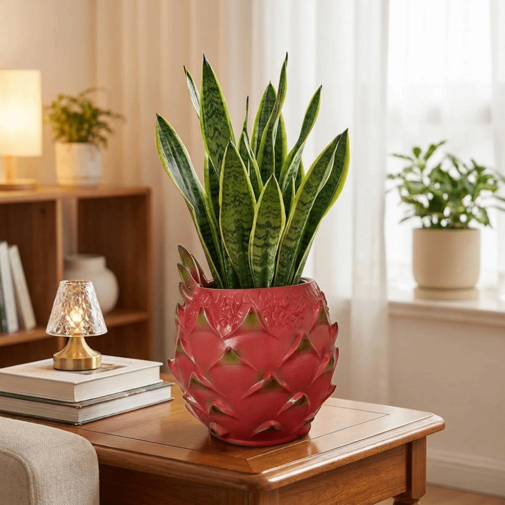 Vaso Criativo de Resina em For - Snake Plant Ceramic avaliação e preço