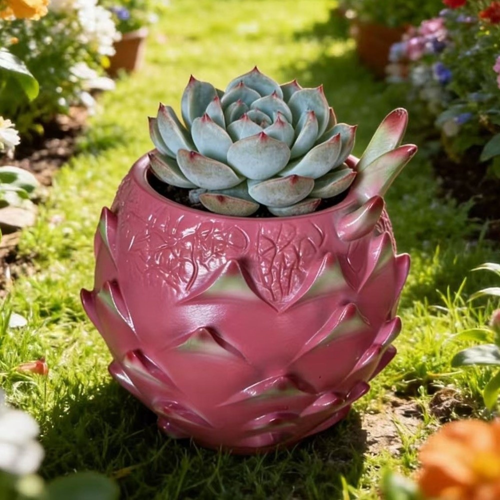 Vaso Criativo de Resina em For - Snake Plant Ceramic avaliação e preço