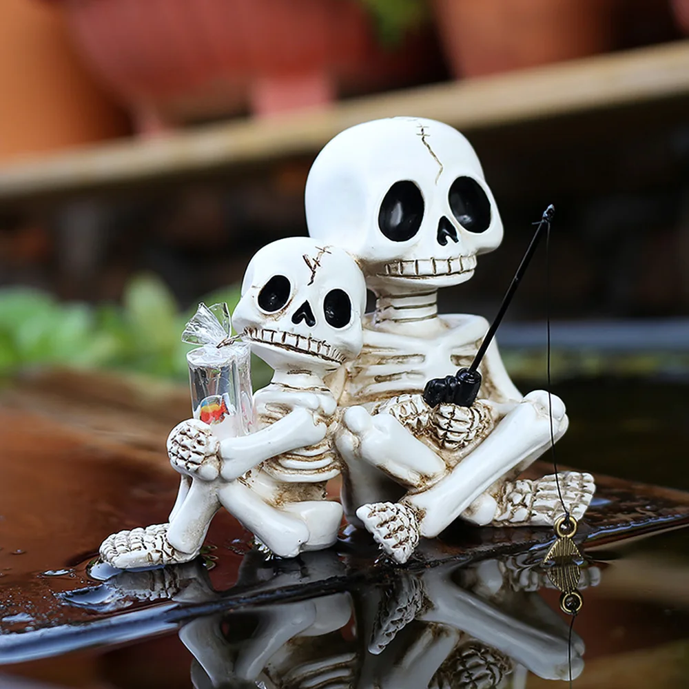 Halloween pai-filho crânio est - The Plant Parent avaliação e preço