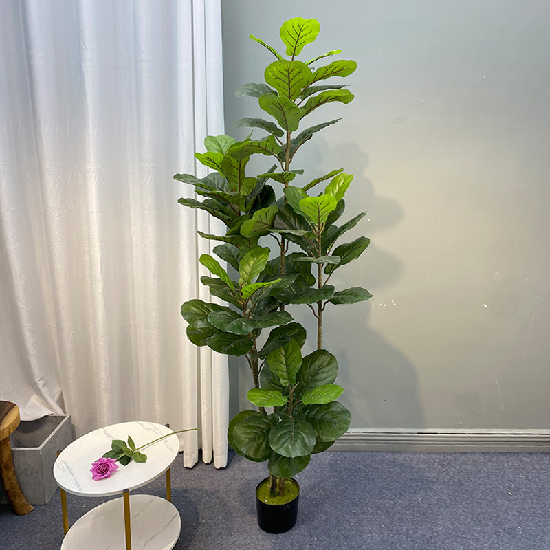 Plantas Artificiais De Grande  - Fiddle Leaf Fig avaliação e preço