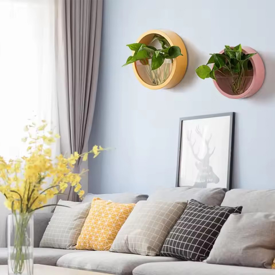 Vaso de Parede Redondo para Pl - Snake Plant Ceramic avaliação e preço