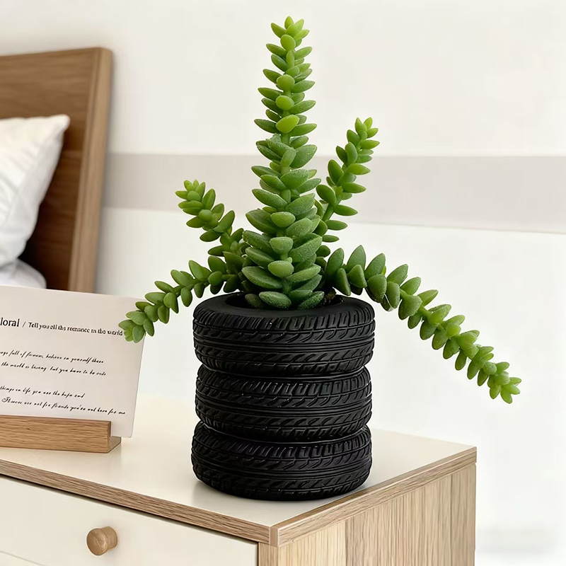 Vaso Criativo de Resina em For - Snake Plant Ceramic avaliação e preço