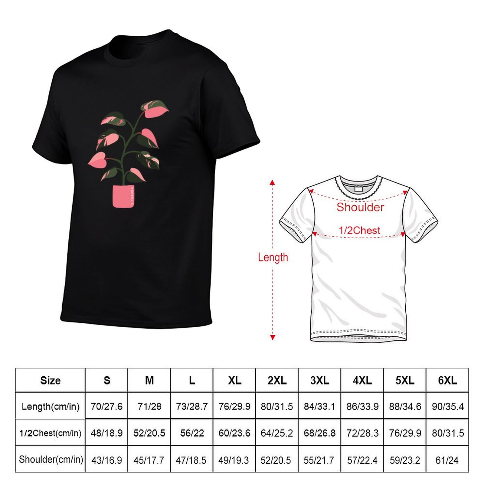 Camiseta Philodendron Pink Pri - Philodendron Pink Princess avaliação e preço