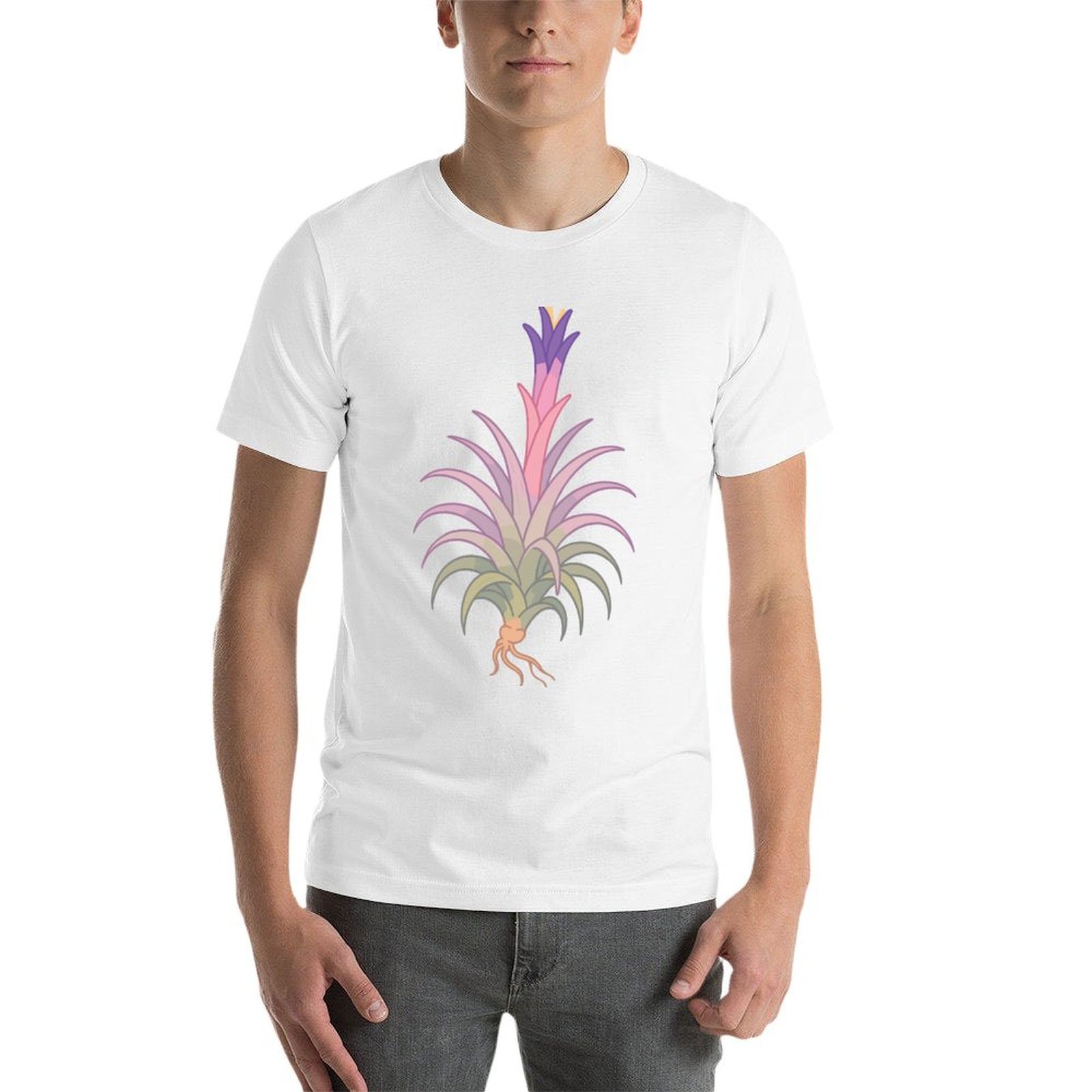 Blooming Tillandsia - Camiseta - Air Plant Tillandsia avaliação e preço