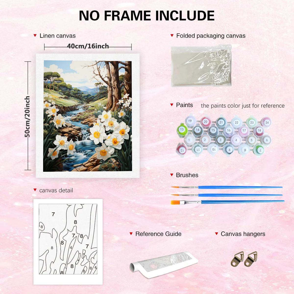 GATYZTORY DIY Quadros por Núme - Plant Parenthood avaliação e preço