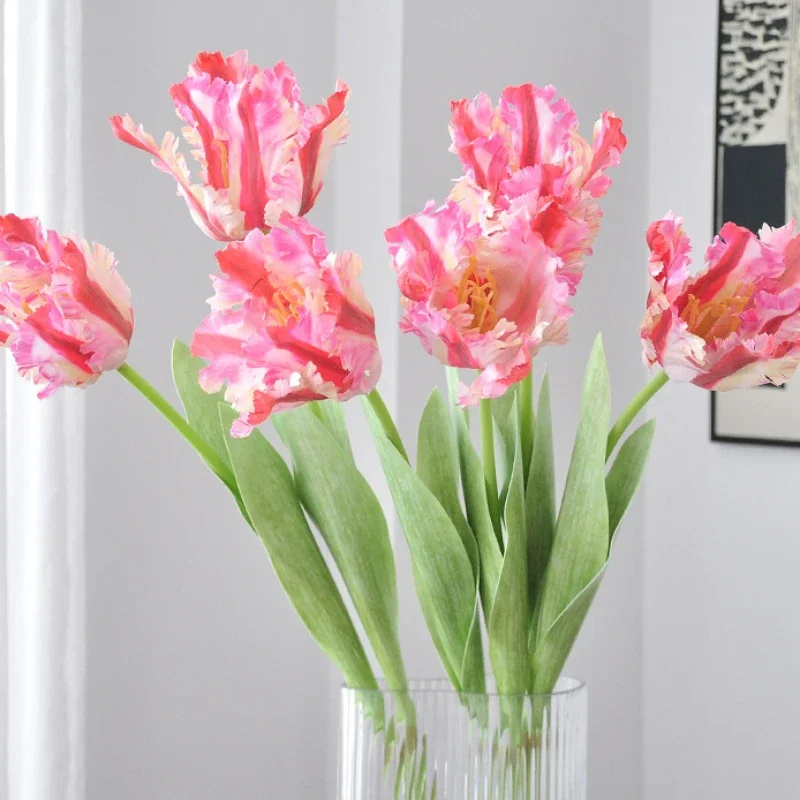 69cm papagaio tulipa flor arti - Plant Parenthood avaliação e preço