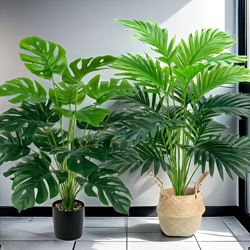 2 pçs verde 24 folhas plantas  - Fiddle Leaf Fig avaliação e preço