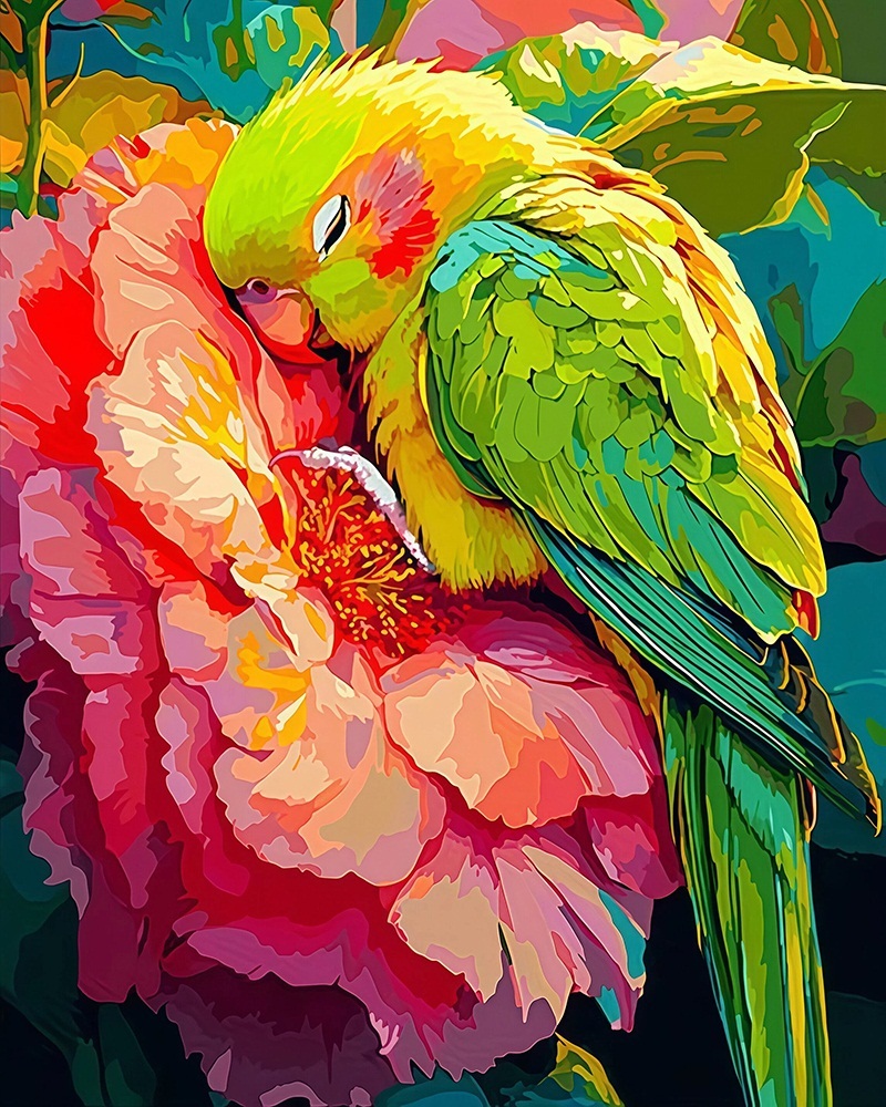 Pintura a Óleo Digital DIY: Ki - Plant Parenthood avaliação e preço