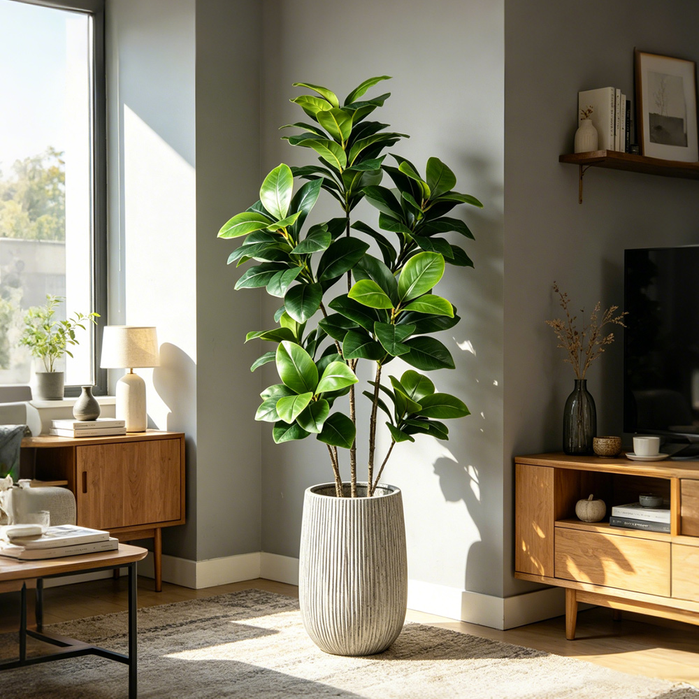 Árvore Artificial Grande de Fi - Fiddle Leaf Fig avaliação e preço