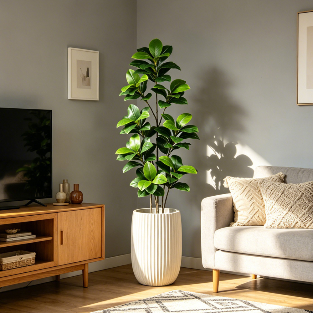 Árvore Artificial Grande de Fi - Fiddle Leaf Fig avaliação e preço